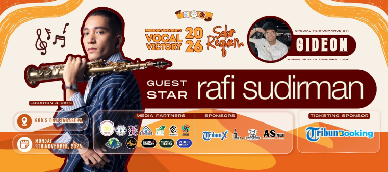President University Vocal Victory 2026 - Solar Requiem - Tribun Booking